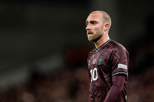 Christian Eriksen of Denmark