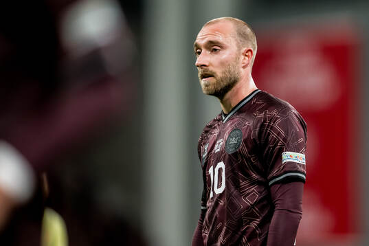Christian Eriksen of Denmark