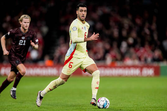 Mikel Merino of Spain