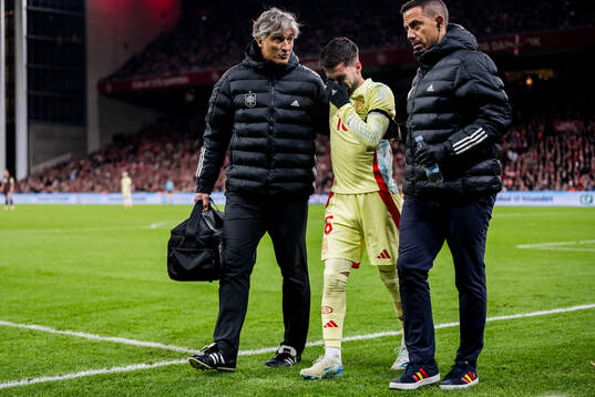 Alex Baena of Spain injured