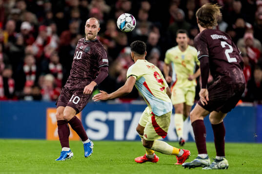 Christian Eriksen of Denmark