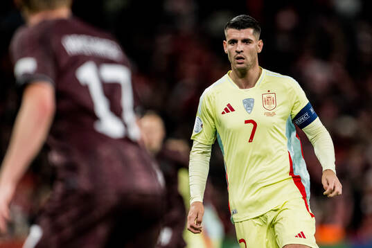 Alvaro Morata of Spain