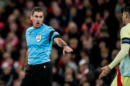 Referee Rade Obrenovic