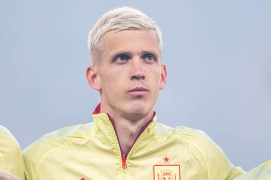 Dani Olmo of Spain