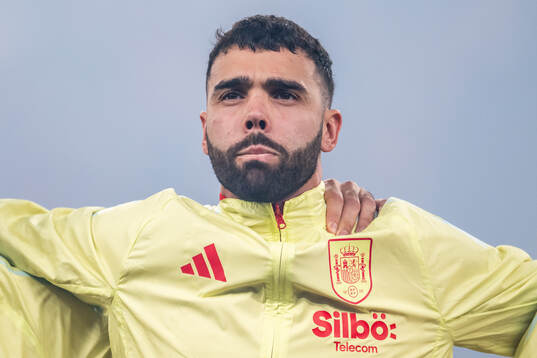 Goalkeeper David Raya of Spain