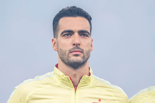 Mikel Merino of Spain