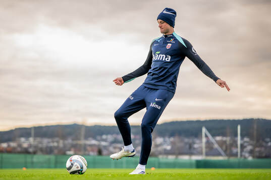 Stian Gregersen of the Norwegian national football team