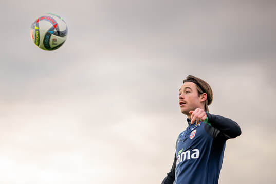 Patrick Berg of the Norwegian national football team