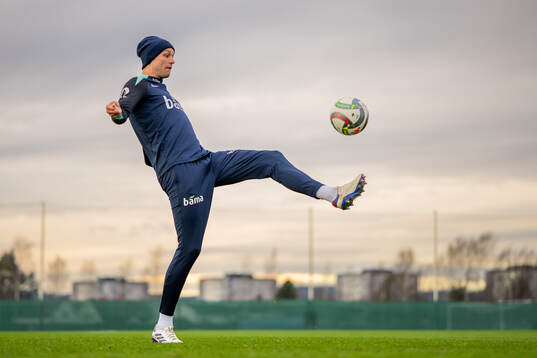 Stian Gregersen of the Norwegian national football team