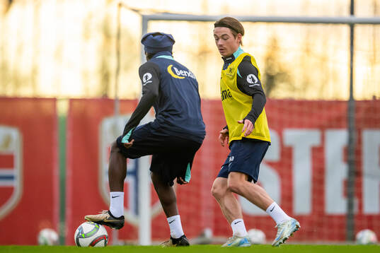 Patrick Berg of the Norwegian national football team