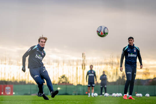 Kristian Thorstvedt of the Norwegian national football team