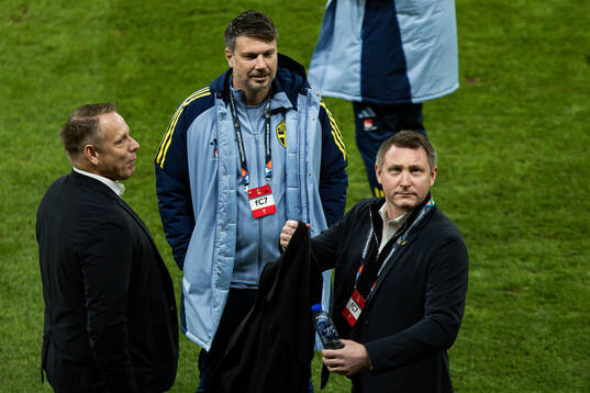 Kim Källström, head of football at the Swedish football