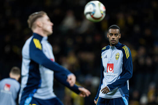Alexander Isak of Sweden