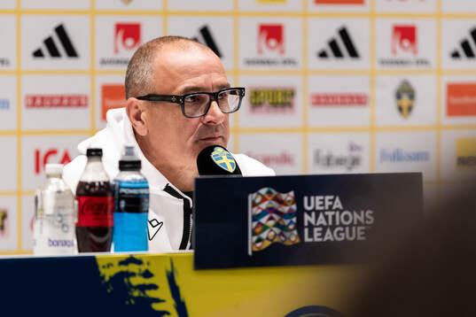 Head coach Francesco Calzona of Slovakia