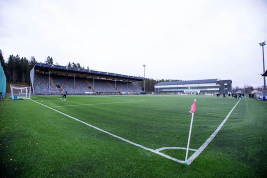 Interiör av Umeå energi arena
