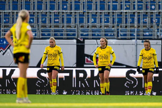 Camilla Huseby and Oda Mathilde Johansen of LSK Kvinner