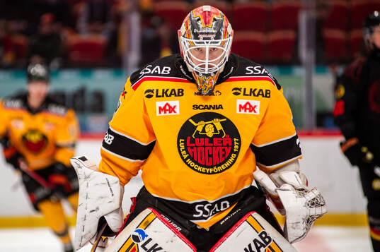 Luleås målvakt Joel Lassinantti