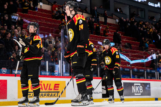 Brynäs Linus Ölund, Linus Lindblom och Charles-Édouard