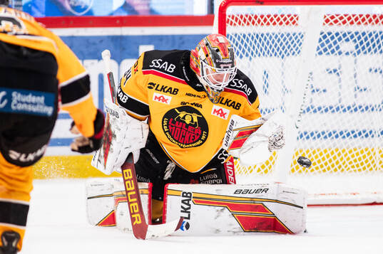Luleås målvakt Joel Lassinantti
