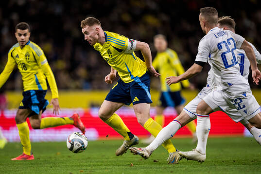 Dejan Kulusevski of Sweden