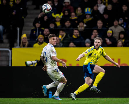 Tomas Suslov of Slovakia and Gabriel Gudmundsson of Sweden
