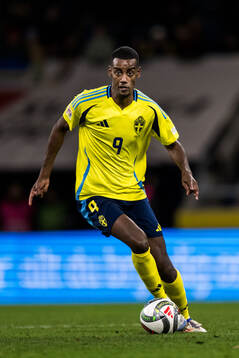 Alexander Isak of Sweden