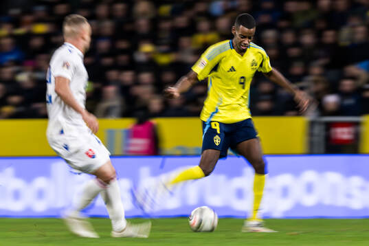 Alexander Isak of Sweden