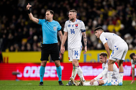 Milan Skriniar, Ondrej Duda, and Milan Skriniar of Slovakia