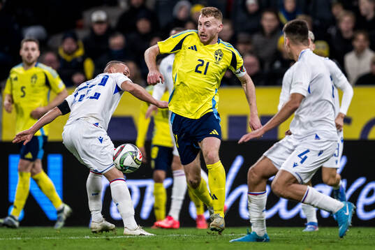 Dejan Kulusevski of Sweden