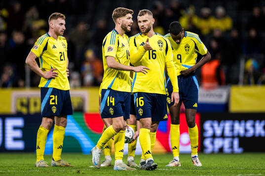 Dejan Kulusevski, Anton Salétros, Jesper Karlström and
