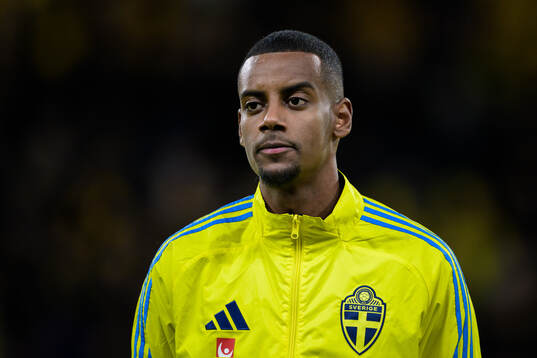Alexander Isak of Sweden