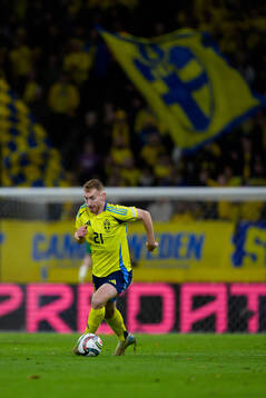 Dejan Kulusevski of Sweden
