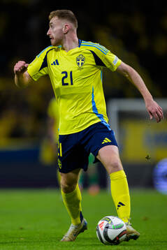 Dejan Kulusevski of Sweden