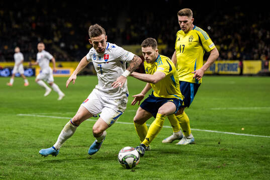 Tomas Suslov of Slovakia and Gabriel Gudmundsson and Viktor