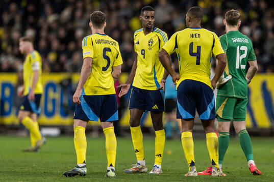 Gabriel Gudmundsson, Alexander Isak, Isak Hien and