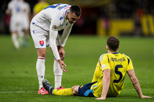 Ivan Schranz of Slovakia and Gabriel Gudmundsson of Sweden