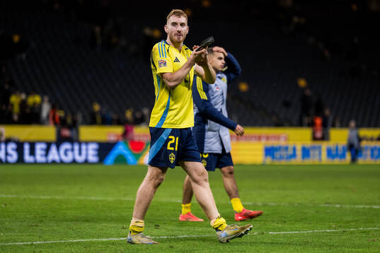 Dejan Kulusevski of Sweden