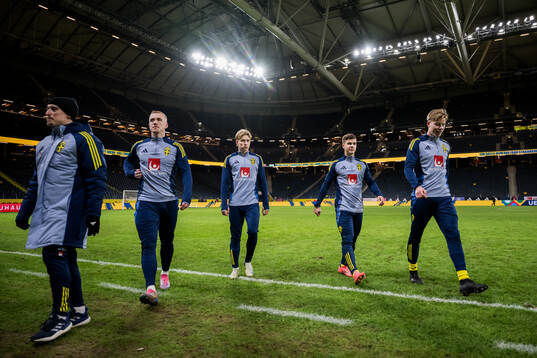 Isac Lidberg, Daniel Svensson, Samuel Dahl and Nils
