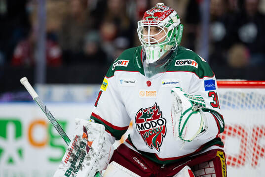 Modos målvakt Olle Eriksson Ek