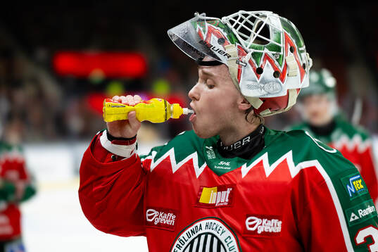 Frölundas målvakt Tobias Normann