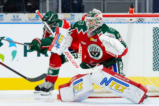 Frölundas målvakt Tobias Normann