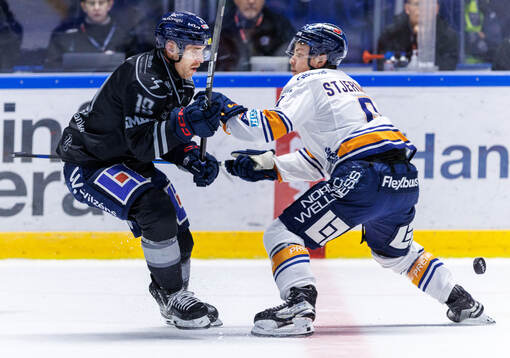 Linköpings Patrick Russell och Växjös Victor Stjernborg