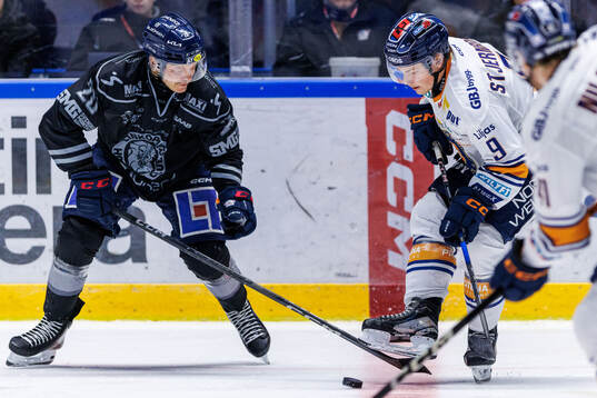 Linköpings Johan Johnsson och Växjös Victor Stjernborg