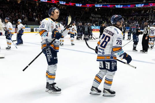 Växjös Dennis Rasmussen och Växjös Hugo Gustafsson