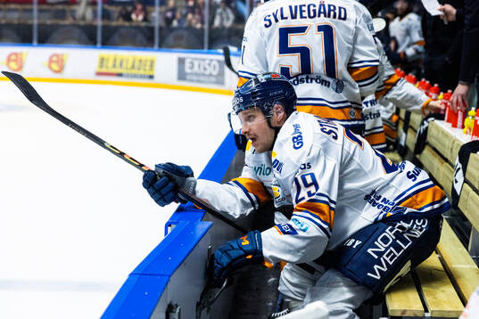 Växjös Sebastian Strandberg deppar