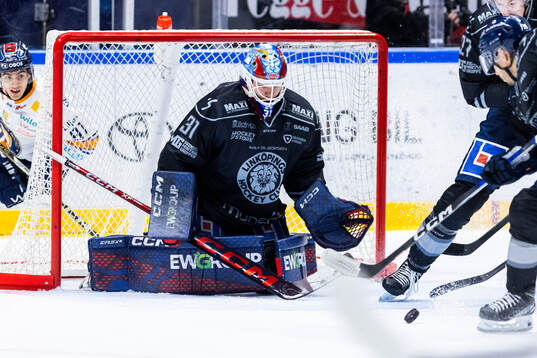 Linköpings målvakt Jesper Myrenberg