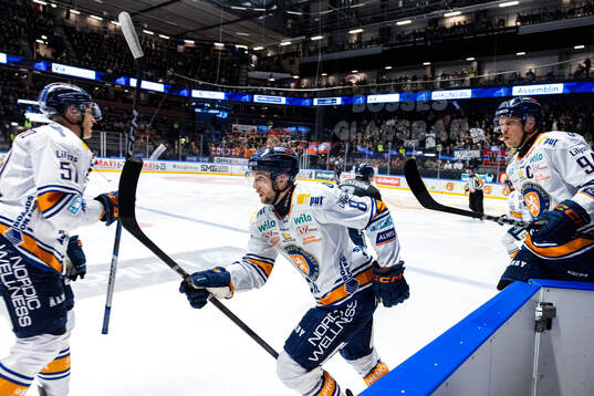 Växjös Emil Sylvegård, Zachary Giuttari och Joel Persson