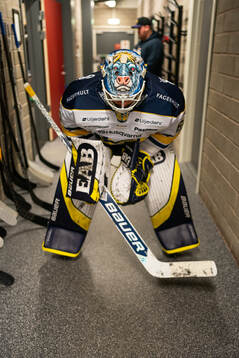 HV71s målvakt Hugo Alnefelt