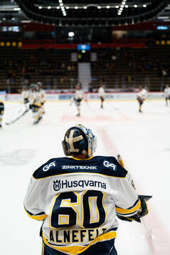 HV71s målvakt Hugo Alnefelt