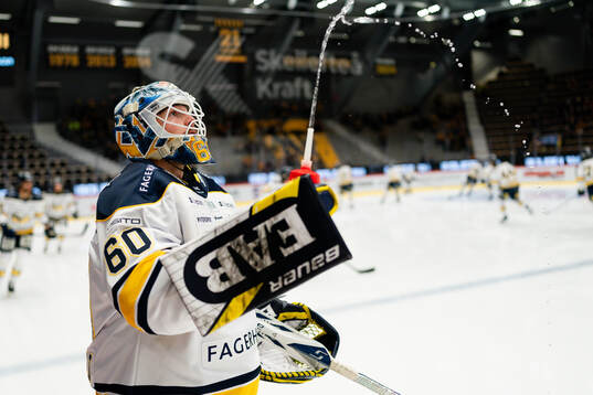HV71s målvakt Hugo Alnefelt